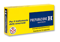 Preparazione h 10,8 mg/g unguento 23 mg supposte