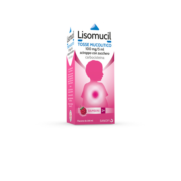 Lisomucil tosse mucolitico 100 mg/5 ml sciroppo