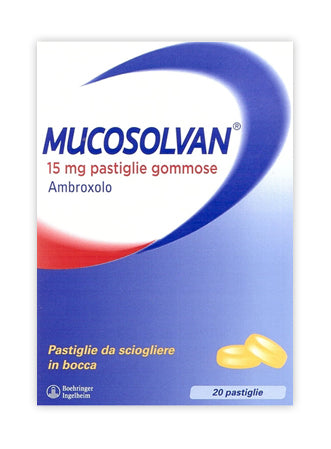 Mucosolvan 15 mg pastiglie gommose