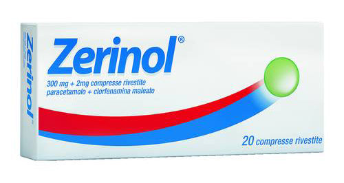 Zerinol 300 mg + 2 mg compresse rivestite