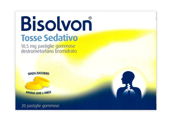 Bisolvon tosse sedativo 10,5 mg pastiglie gommose