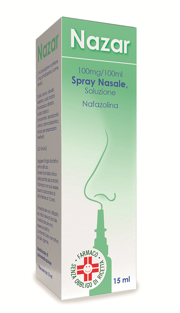 Nazar 100 mg/100 ml spray nasale, soluzione