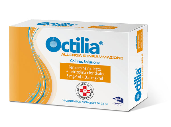 Octilia allergia e infiammazione 3 mg/ml + 0,5 mg/ml collirio, soluzione