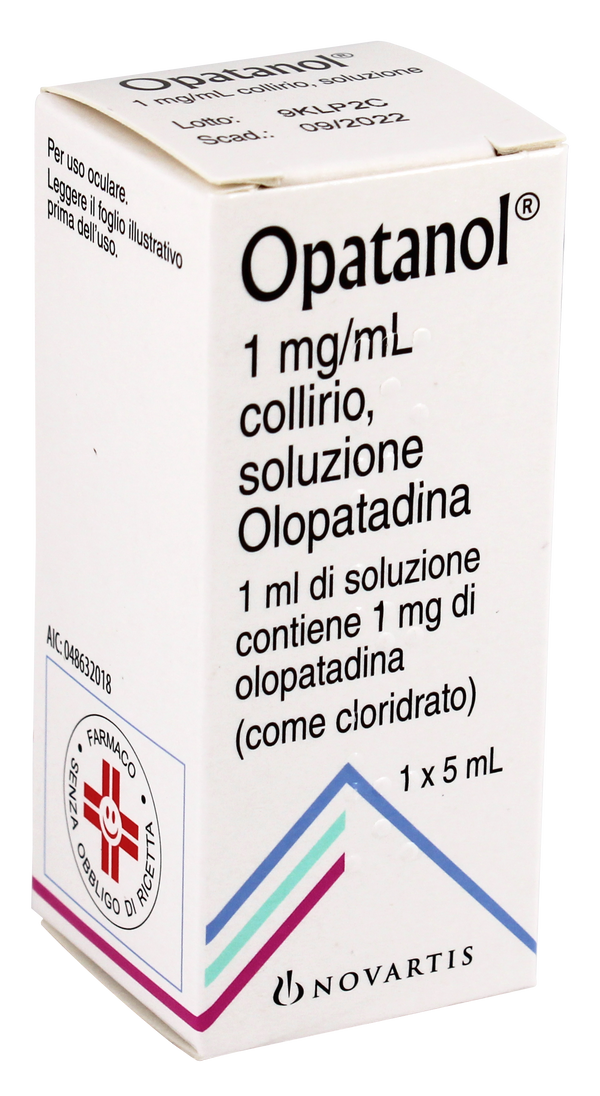 Opatanol 1 mg/ml collirio soluzione