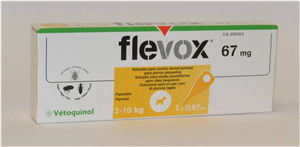 Flevox*spoton 1pip 2-10kg ca