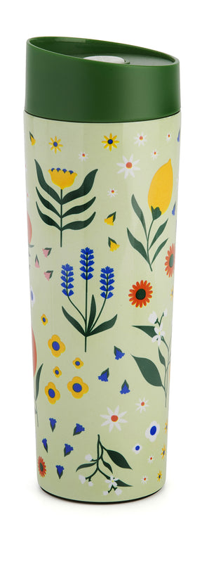 Neavita garden infusion thermos click and drink verde